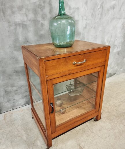 Antique Belgian Display Cabinet / Counter – 1930-1950