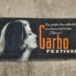 Old Cinema Advertising Banner | Greta Garbo | 1920-1940