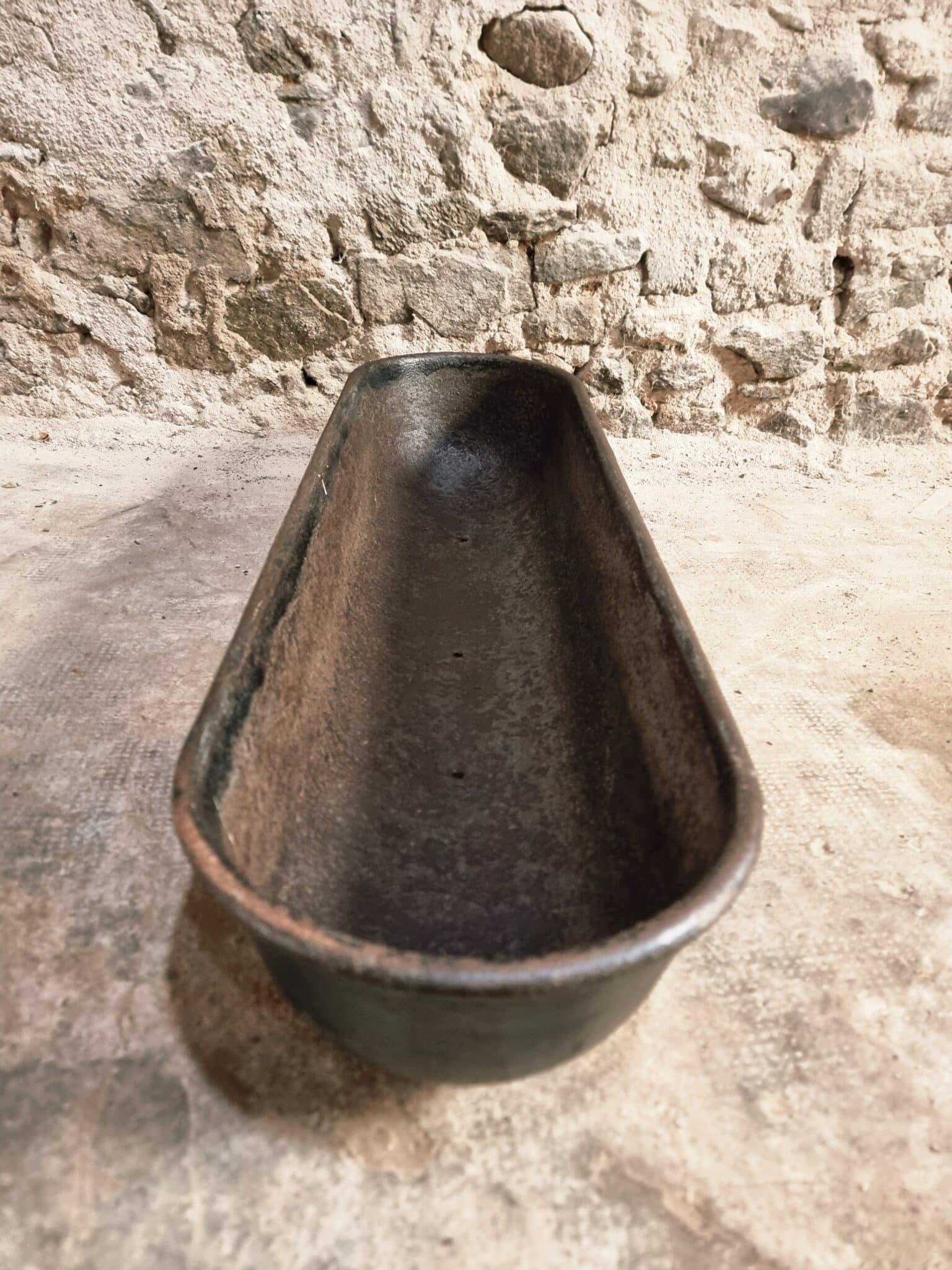 Antique French Cast Iron Trough, 1880–1920, Industrial Feeder, Vintage Planter (6)