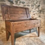 Antique French Oak Dough Trough (Pétrin), 19th Century (1)