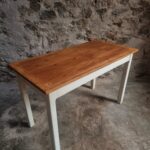 Vintage French Farmhouse Table, 1950s (3)