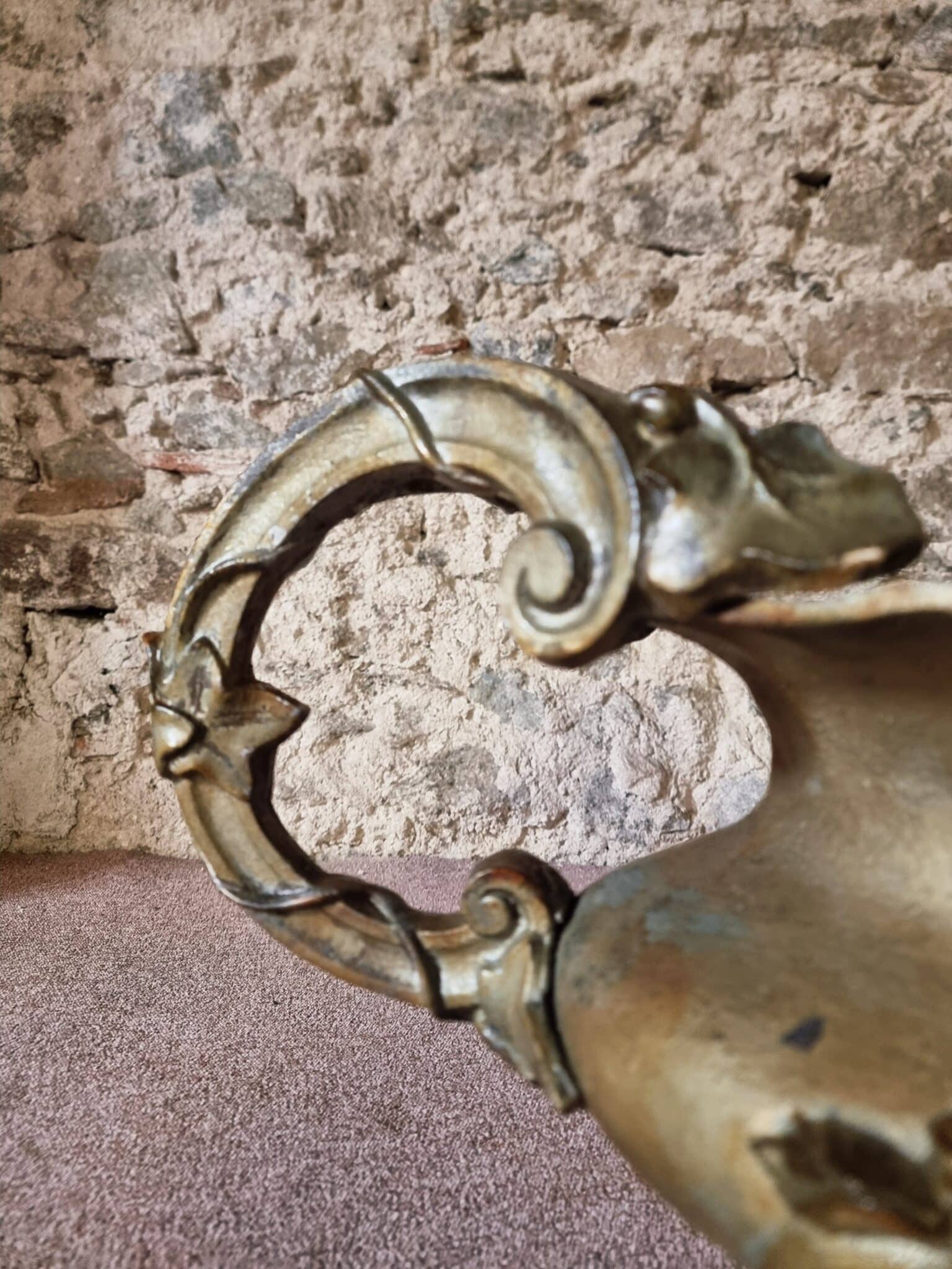 Large Antique Cast Iron Jardinière on Foot, France, circa 1900 (16)