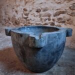 antique-french-marble-mortar-19th-century-front-view