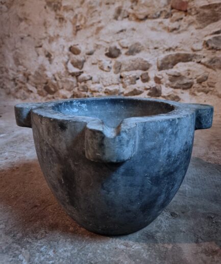 antique-french-marble-mortar-19th-century-front-view