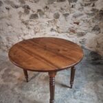 antique walnut drop leaf table