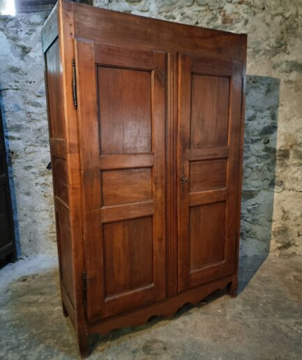 antique French cabinet cherry wood