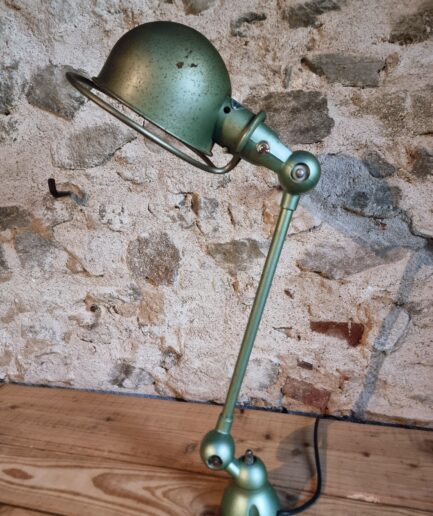 vintage jielde desk lamp green