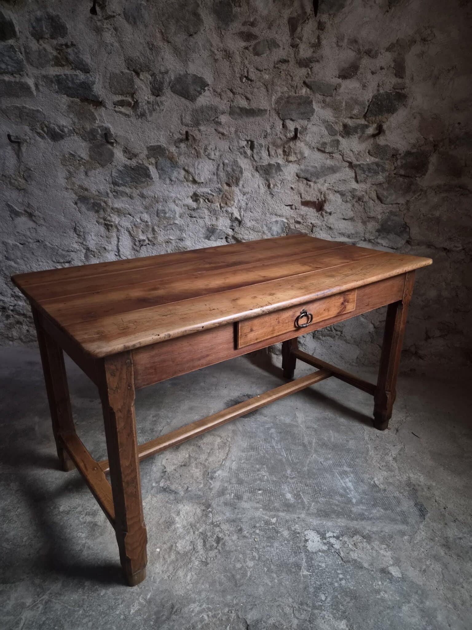 Antique French Cherry Farmhouse Table Auvergne Circa 1750–1800 (1) Antique French Cherry Farmhouse Table Auvergne Circa 1750–1800 (1)
