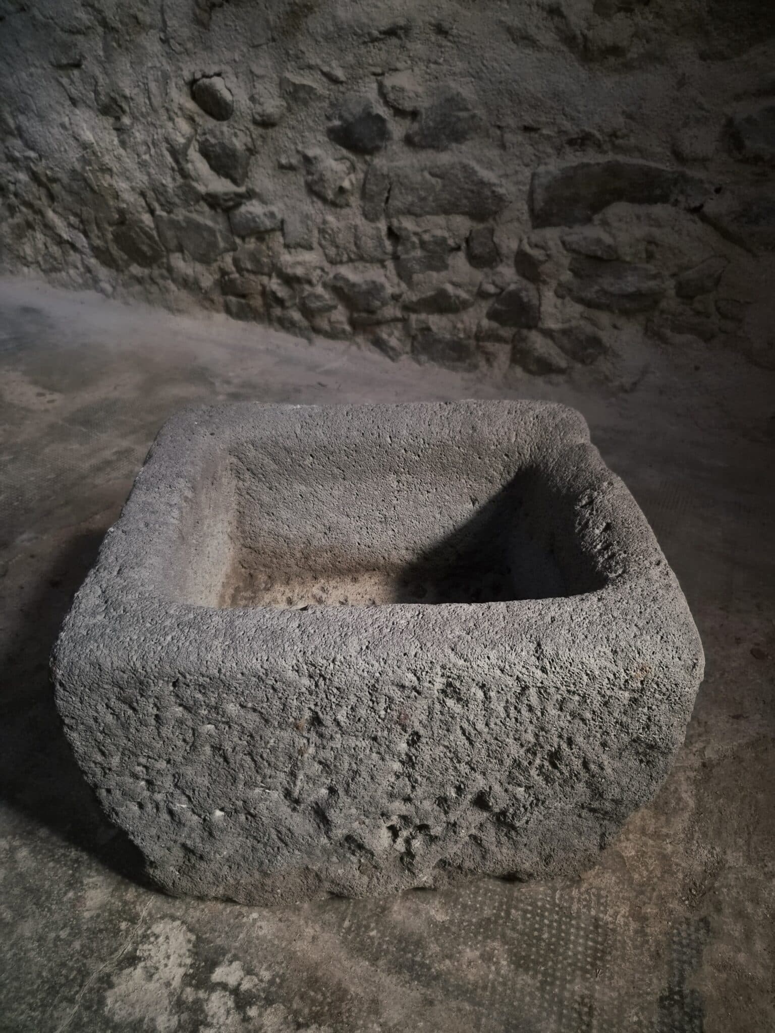 Antique French Volcanic Stone Trough Sink, Auvergne, 18th Century (19)