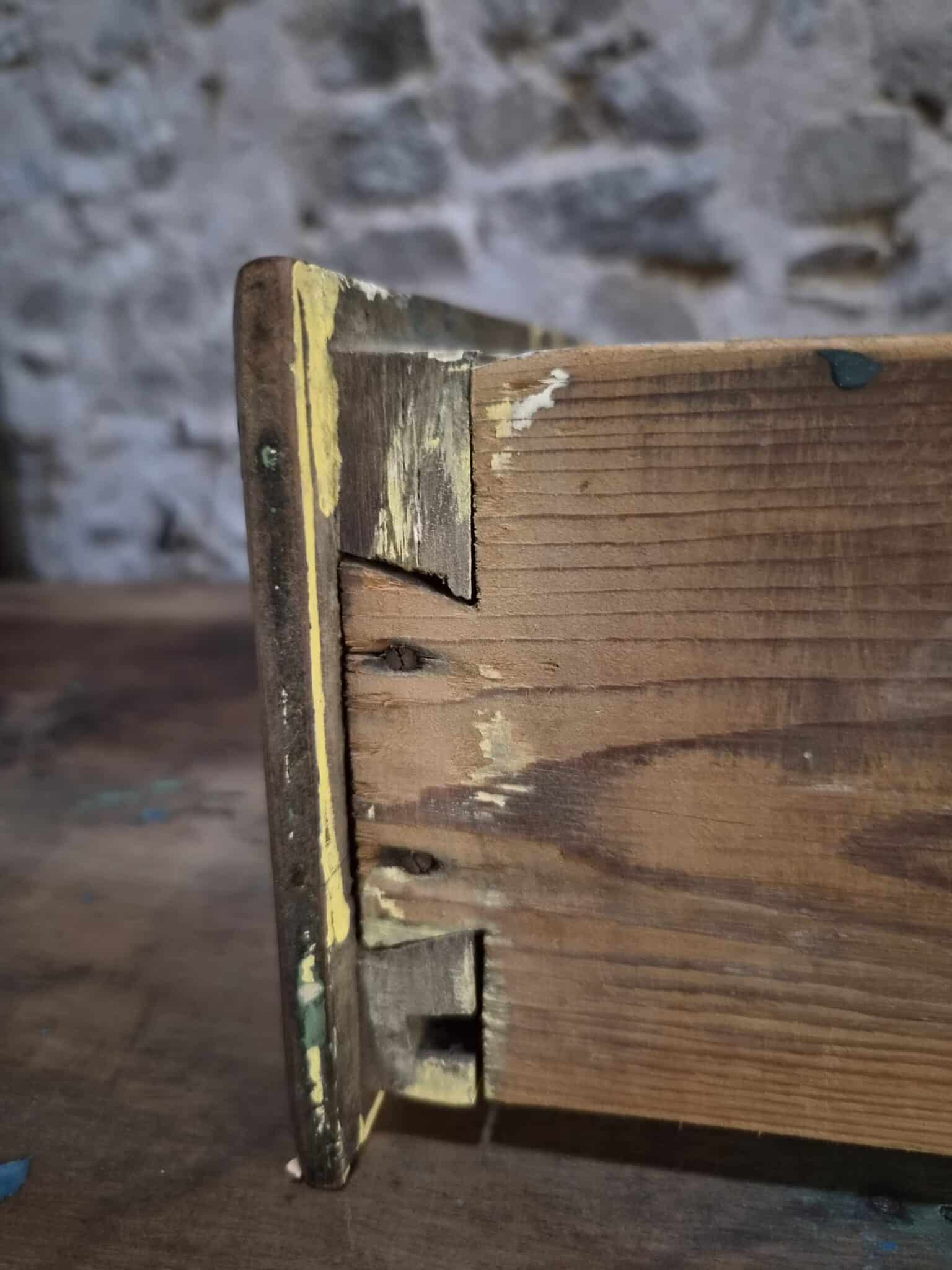 Rustic French Walnut Buffet Cabinet, 18th Century, 3 Drawers & 2 Doors (10)