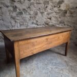 Antique Oak Flour Chest from France, 19th Century (1)
