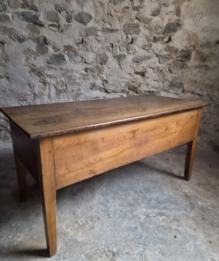 Antique Oak Flour Chest from France, 19th Century (1)